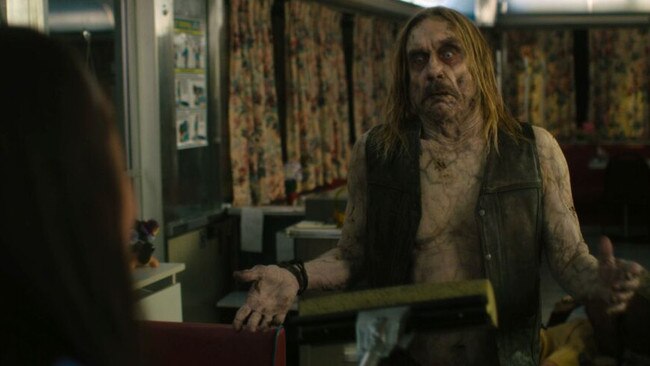 Punk legend Iggy Pop has a sneaky cameo in <i>The Dead Don’t Die</i>. Source: Supplied