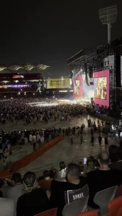 The Pixies performing Where is my mind on the Gold Coast