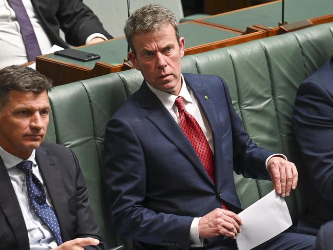 Opposition immigration spokesman Dan Tehan. Picture: NewsWire / Martin Ollman