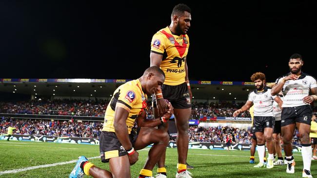 Ottio starred for the PNG Kumuls in the World Cup