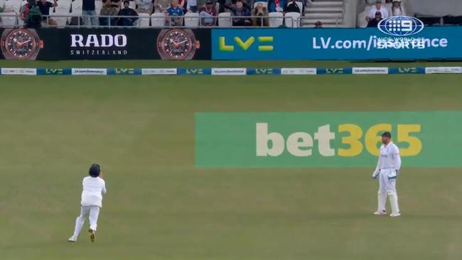 Jonny Bairstow threw his teammate under the bus. Photo: 9Now.