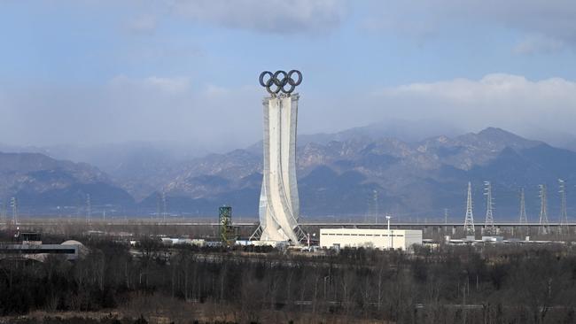 The Winter Olympics will be spread across three cluster sites. Picture: AFP