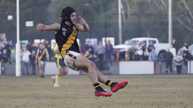 MPNFL: Brodie Scully in action for Seaford. Picture: Valeriu Campan