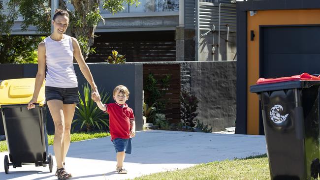 Northern Beaches Council’s new bins were rolled out last year.