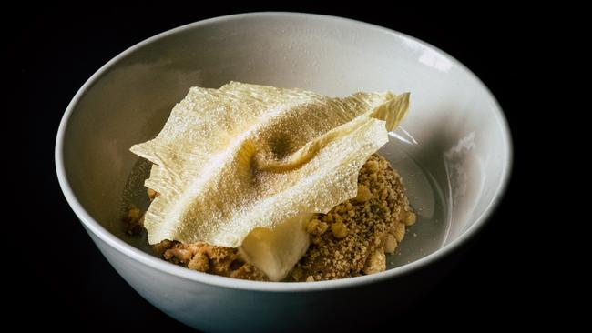 Caramelised pear at Rascal in Brunswick. Picture: John Ryan