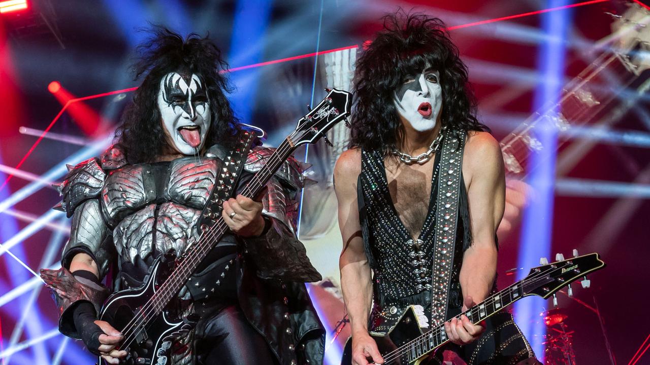 Kiss will be performing across South East Queensland this week. Picture: Bernd Thissen/picture alliance via Getty Images)