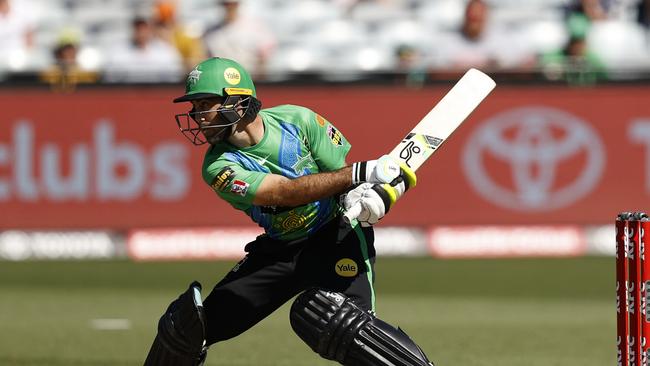 Glenn Maxwell was back for the Melbourne Stars but failed to fire. (Photo by Darrian Traynor/Getty Images)