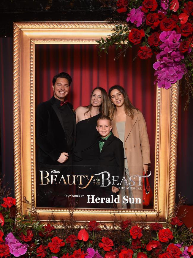 Opening night: Beauty and The Beast at Her Majestys Theatre, Melbourne. Picture: Josie Hayden