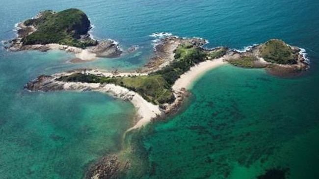 The island.