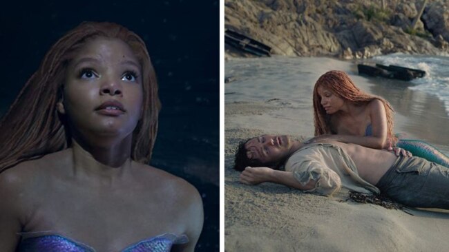 Halle Bailey plays Ariel in the 2023 The Little Mermaid. Source: Disney.