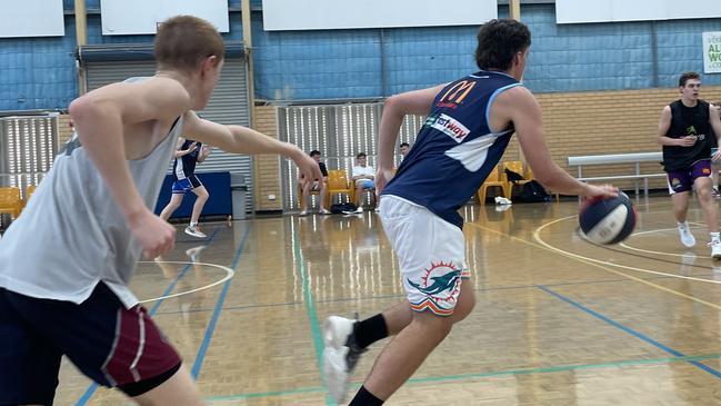 Albury U18 player Harry Dean trains for the big tournament. Pic: Matthew Kowalczyk