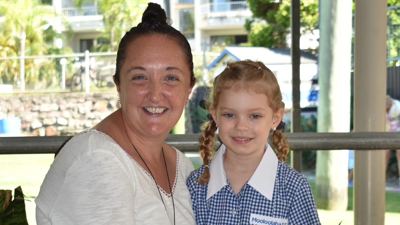 The Geary family at Mooloolaba State School. Picture: Eddie Franklin