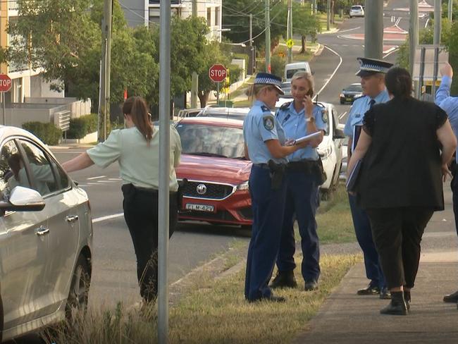 Elsewhere, police found the woman’s car had been set alight in nearby bushland. Picture : TNV