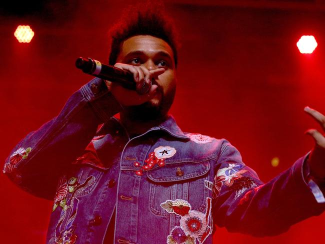 The Weeknd is returning to Coachella in 2018 ... this time, as a headline act. Picture: Getty Images