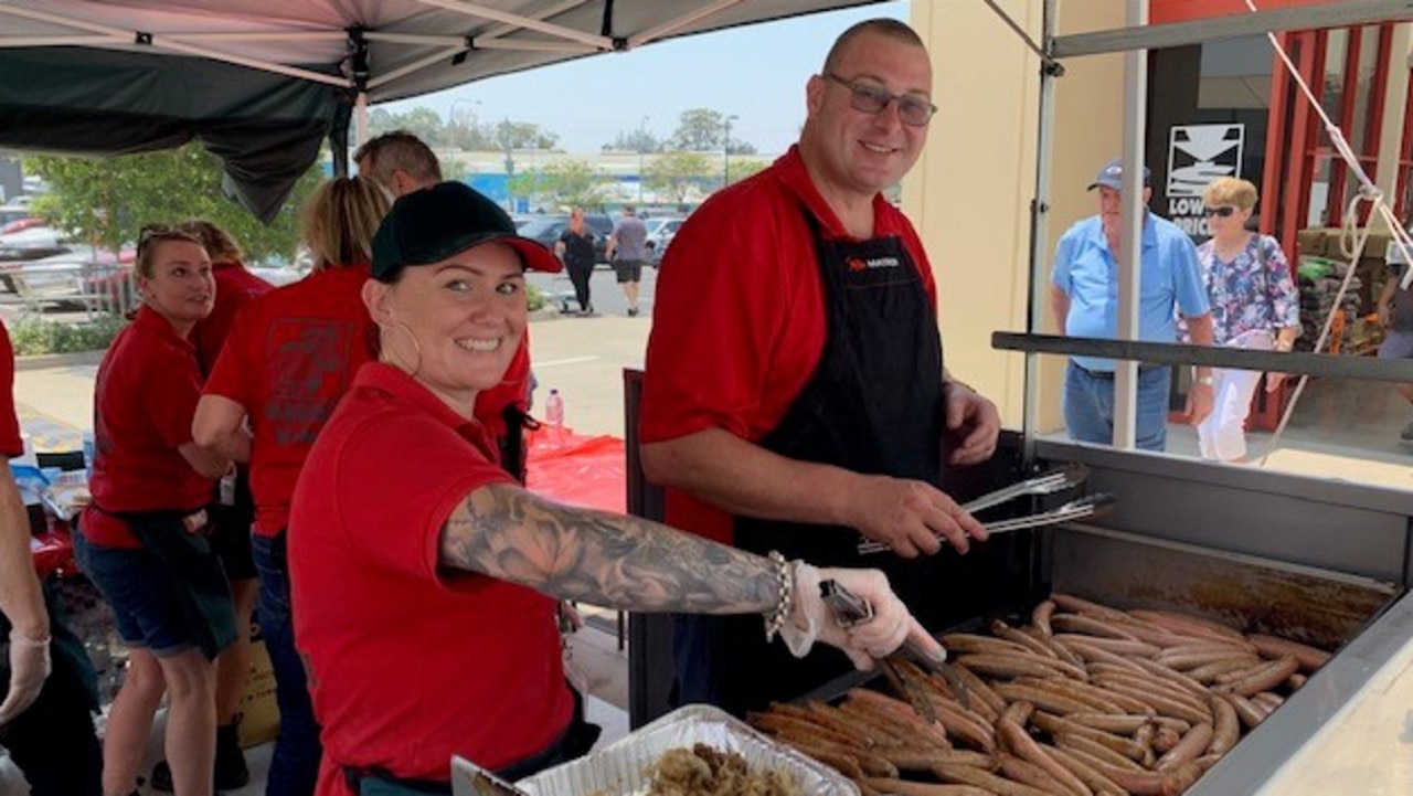 Bunnings bbq clearance fundraising