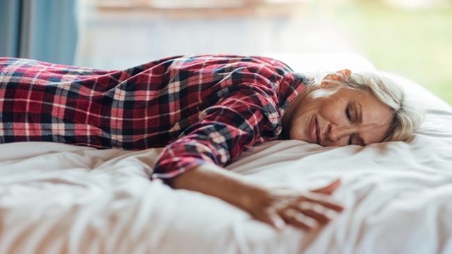 29 per cent of top earners said they sleep in the freefall position. Image: iStock