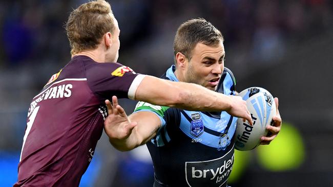 Wade Graham in action for the Blues last year. (AAP Image/Darren England)