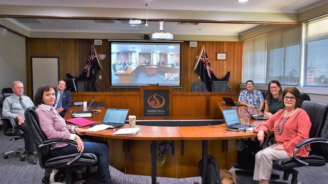 SOCIAL MEDIA IMAGE DISCUSS USE WITH YOUR EDITOR - First meeting of Southern Downs Regional Council with Vic Pennisi as Mayor