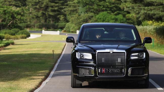 Russian president Vladimir Putin has gifted his mate Kim Jong-un a bulletproof limousine.