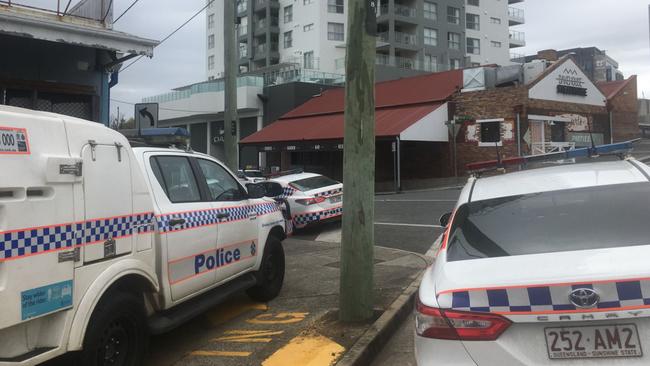 Emergency services responded to the incident Ipswich on Wednesday morning. Photo: Ross Irby