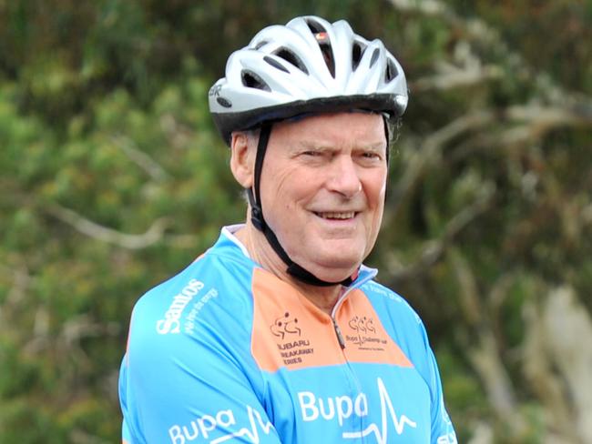 9/1/15 BUPA RIDE - 80-year-old Donald Koehne of Hope Valley is this week's Bupa Challenge Tour rider profile. Picture Roger Wyman