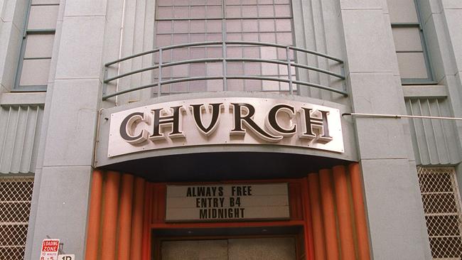 The former Church nightclub in Synagogue Place.