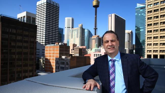 Racing NSW chief executive Peter V'landys photographed in Sydney in 2018.