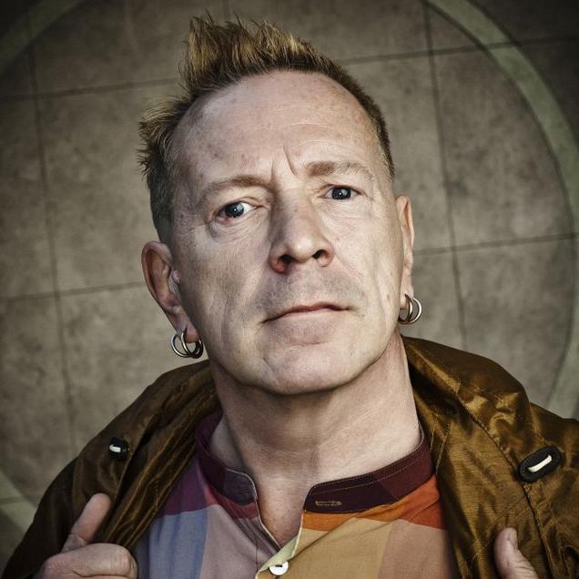 John Lydon aka Johnny Rotten from the British punk band The Sex Pistols.