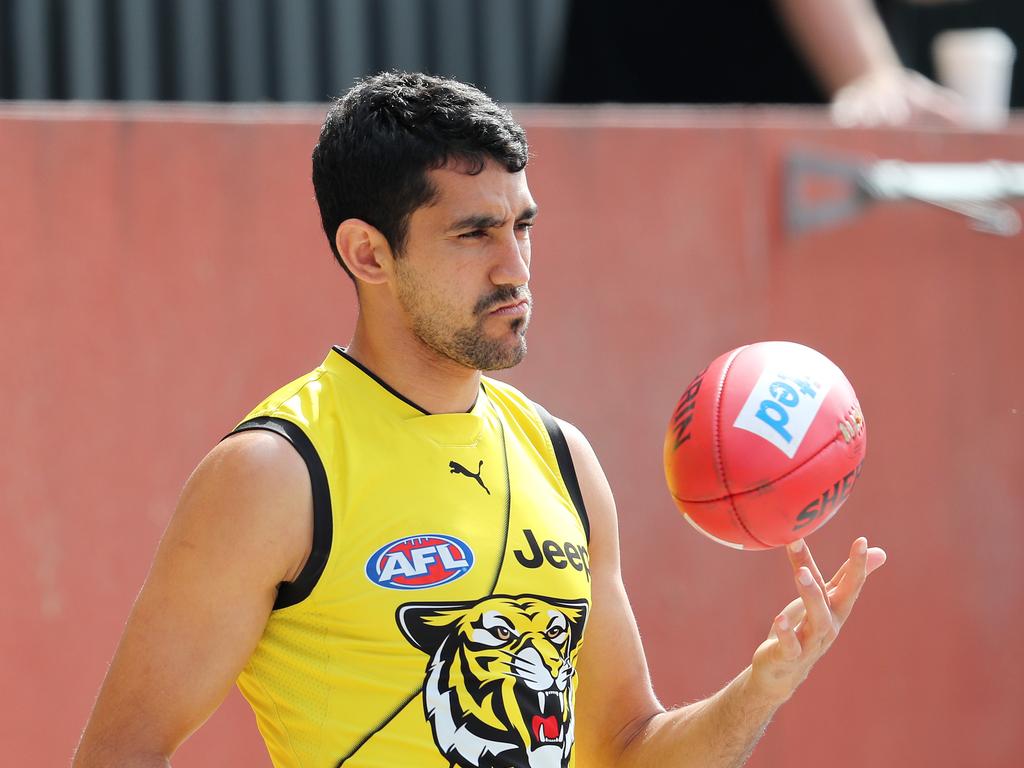 Pickett was unfazed at Tigers training.