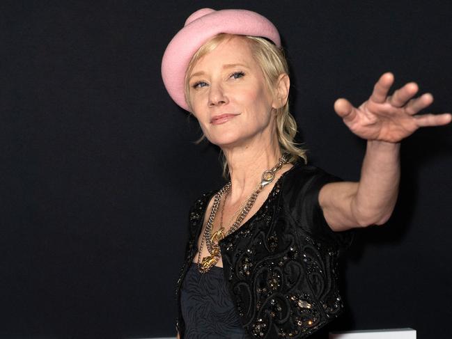 Anne Heche has been seriously injured in a car crash. Picture: AFP