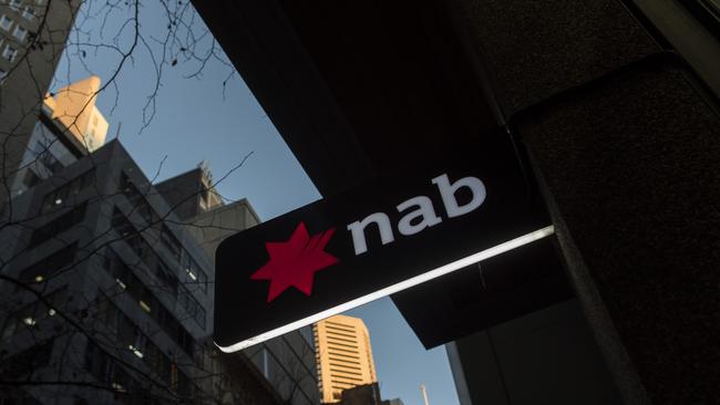 NAB plans to close branches in Maffra, Alexandra and Geelong. Picture: Brent Lewin/Bloomberg via Getty Images