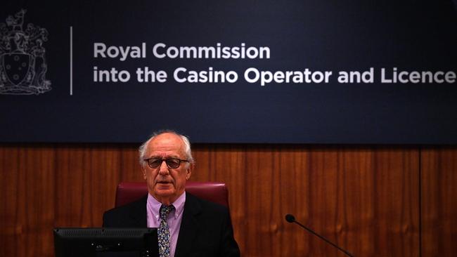 Commissioner Raymond Finkelstein presides over the Victoria royal commission hearings. Picture: AAP