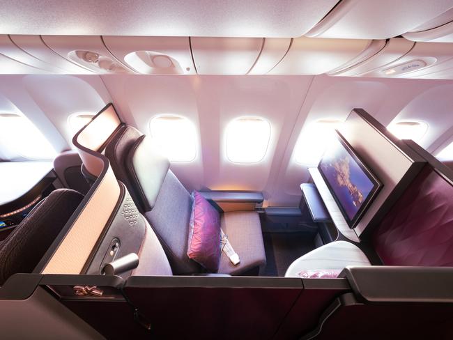 Qsuite on Qatar B777-300ER. For T+L
