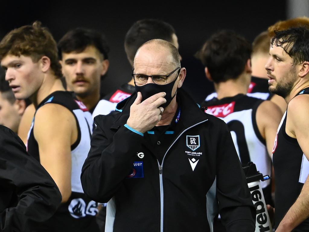 Power head coach Ken Hinkley has backed Todd Marshall. Picture: Quinn Rooney/Getty Images