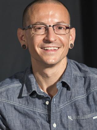 Chester Bennington of Linkin Park. Picture: AP