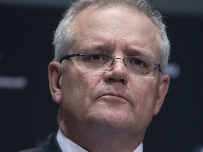 CANBERRA, AUSTRALIA-NCA NewsWire Photos AUGUST 07 2020The Prime Minister Scott Morrison with the acting Chief Medical Officer Professor Paul Kelly during a press conference in Parliament House, Canberra.Picture: NCA NewsWire /Gary Ramage