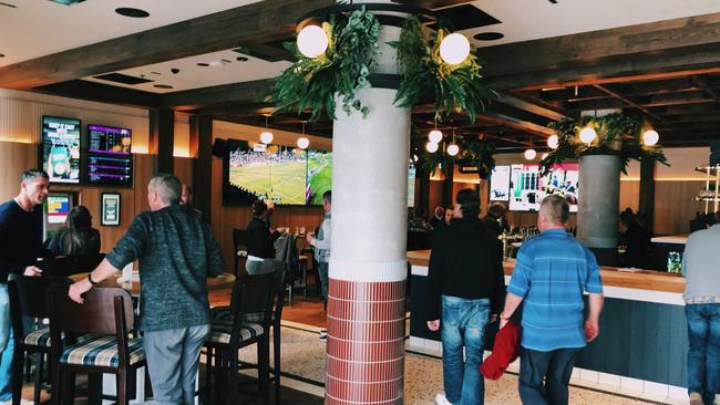 The sports bar at Union Place.