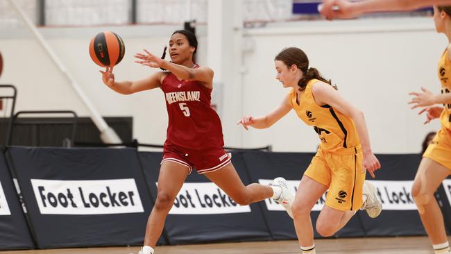 Far North Queensland basketball Taryn Bond at the Under-16 National Championships in Perth. Picture: Mike Farnell