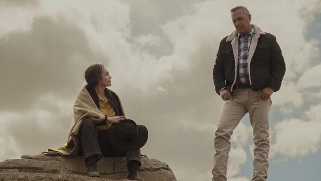 Kevin Costner and Diane Lane in a scene from Let Him Go