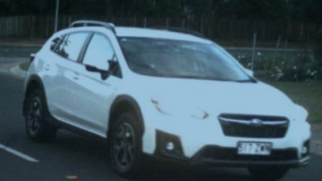 This white Subaru VX wagon 517ZWN stolen from Toowoomba on April 3 might be linked to the Pascoe Jewellers smash and grab.