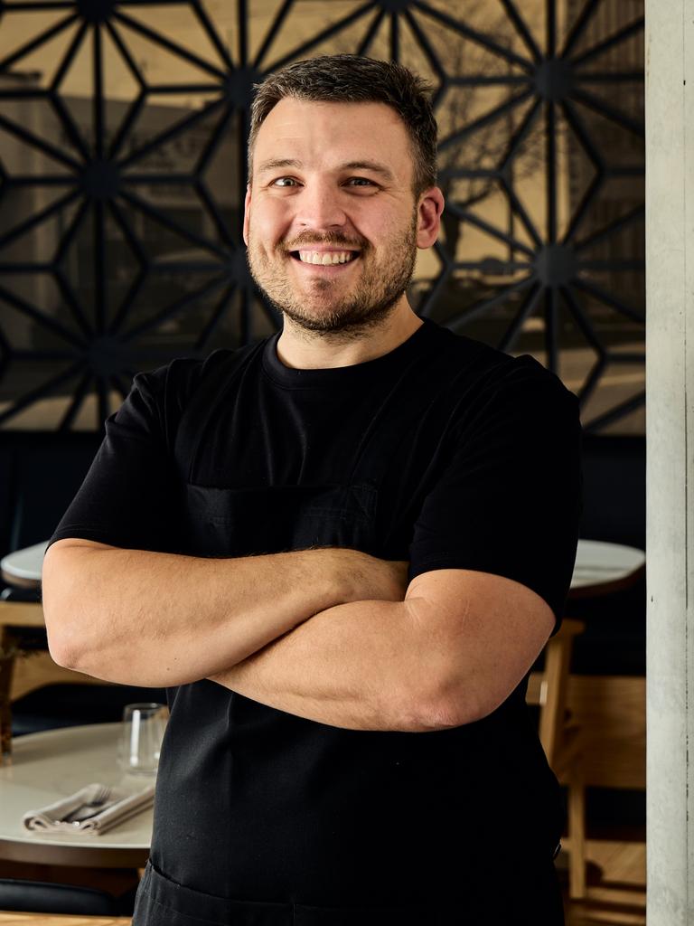 Inside new Adelaide restaurant Storehouse Flinders East. Chef Brent Potuszynski.