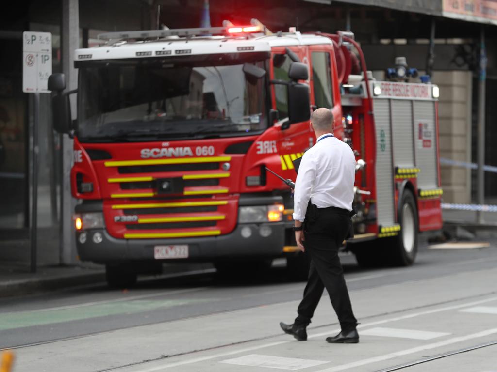 A tobacco shop in Chapel St South Yarra was firebombed in January. Picture: David Crosling
