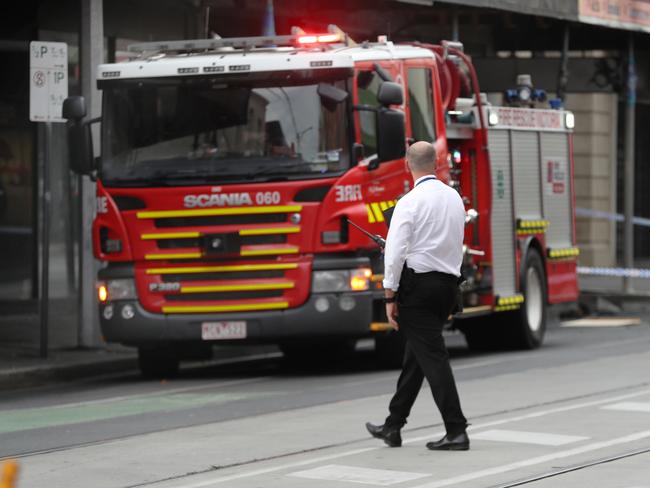 A tobacco shop in Chapel St South Yarra was firebombed in January. Picture: David Crosling