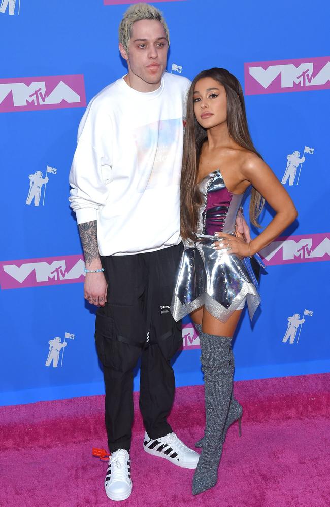 Ariana Grande faced criticism from Miller’s fans over her relationship with Pete Davidson