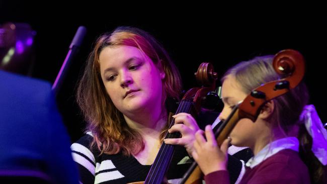 Geelong Schools Music and Movement Festival at Performing Arts Centre. Kardinia International College