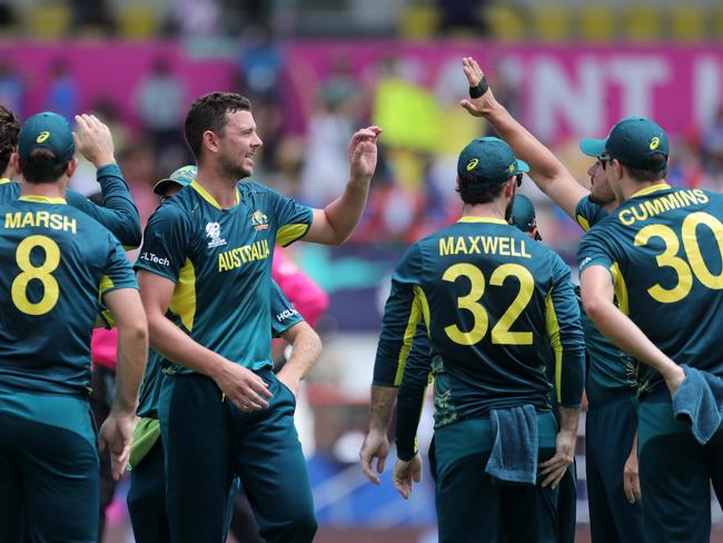 T20 World Cup skipper Mitch Marsh concedes there will be conversations about regenerating the Australian team. Picture: Pankaj Nangia-ICC/ICC via Getty Images