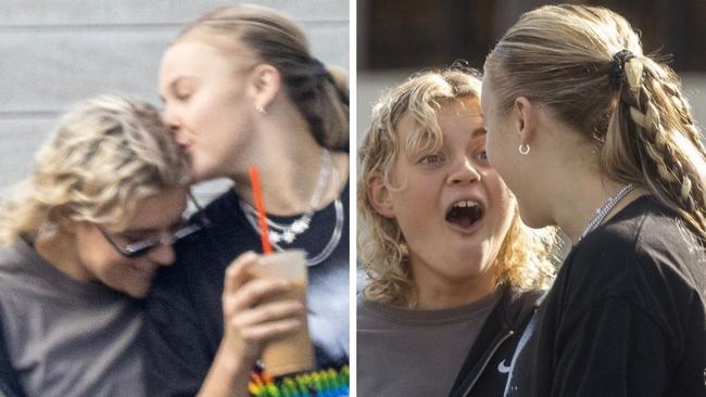 JoJo Siwa was spotted in the US with her Australian love interest, Kath Ebbs.