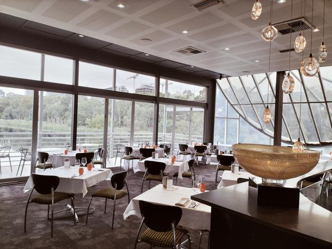 Red Ocre restaurant will be hosting a luncheon on the River Torrens. Picture: Supplied
