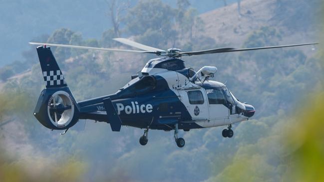 The police air wing was involved in a high speed pursuit that ended in Greenvale.