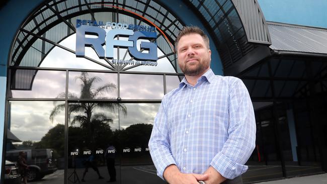 Retail Food Group's new Chief Executive Richard Hinson says their is “much work to be done” to save the embattled Gold Coast based company. Photo by Richard Gosling